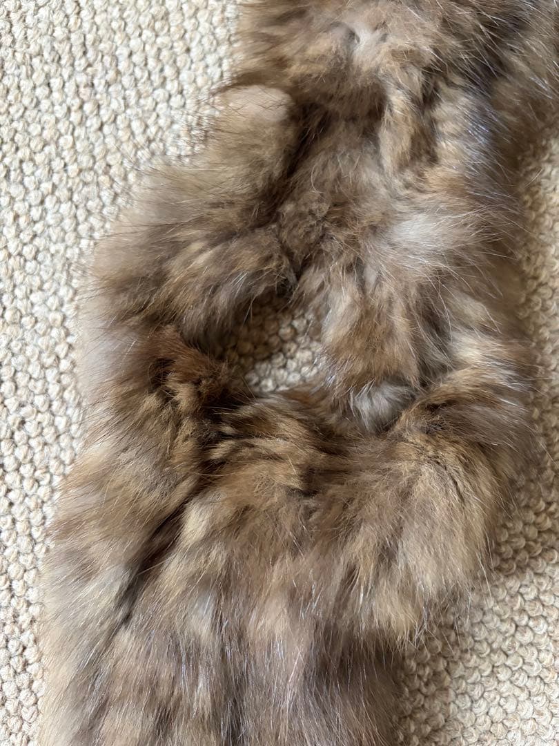 定価10万 極美品 ロシアンセーブル ファー マフラー ストール