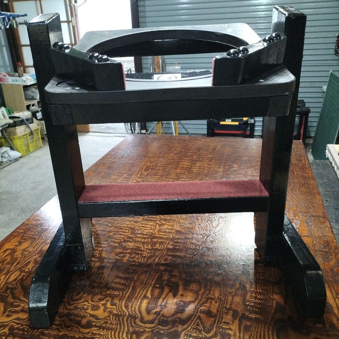 締太鼓　太鼓台　中古品③