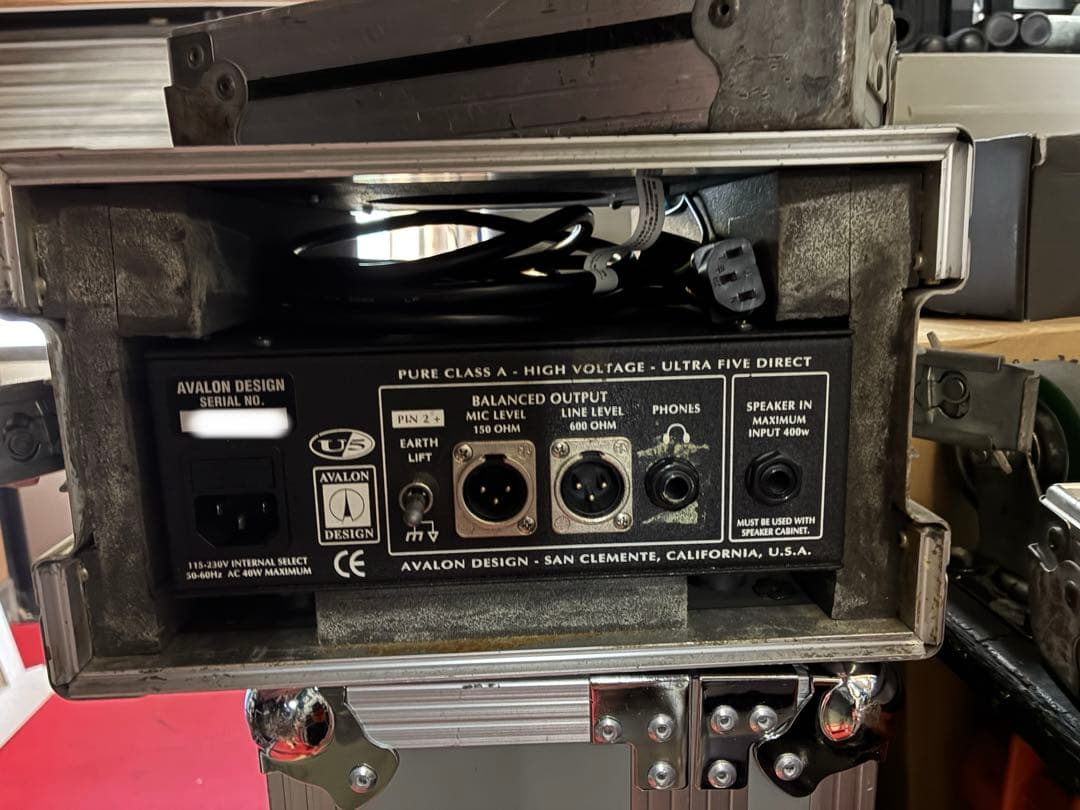 Avalon U5 ダイレクトボックス ハードケース付