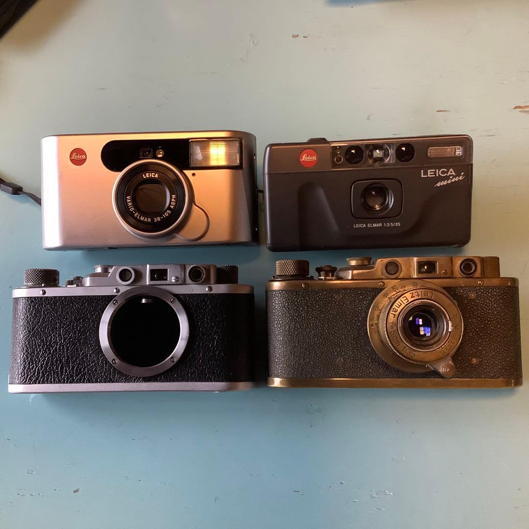 Leicaバルナック&コンパクトフィルムカメラ