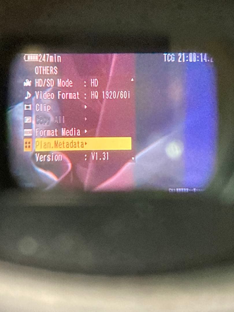 業務用ビデオカメラ本体　SONY EX1R 2台セット！