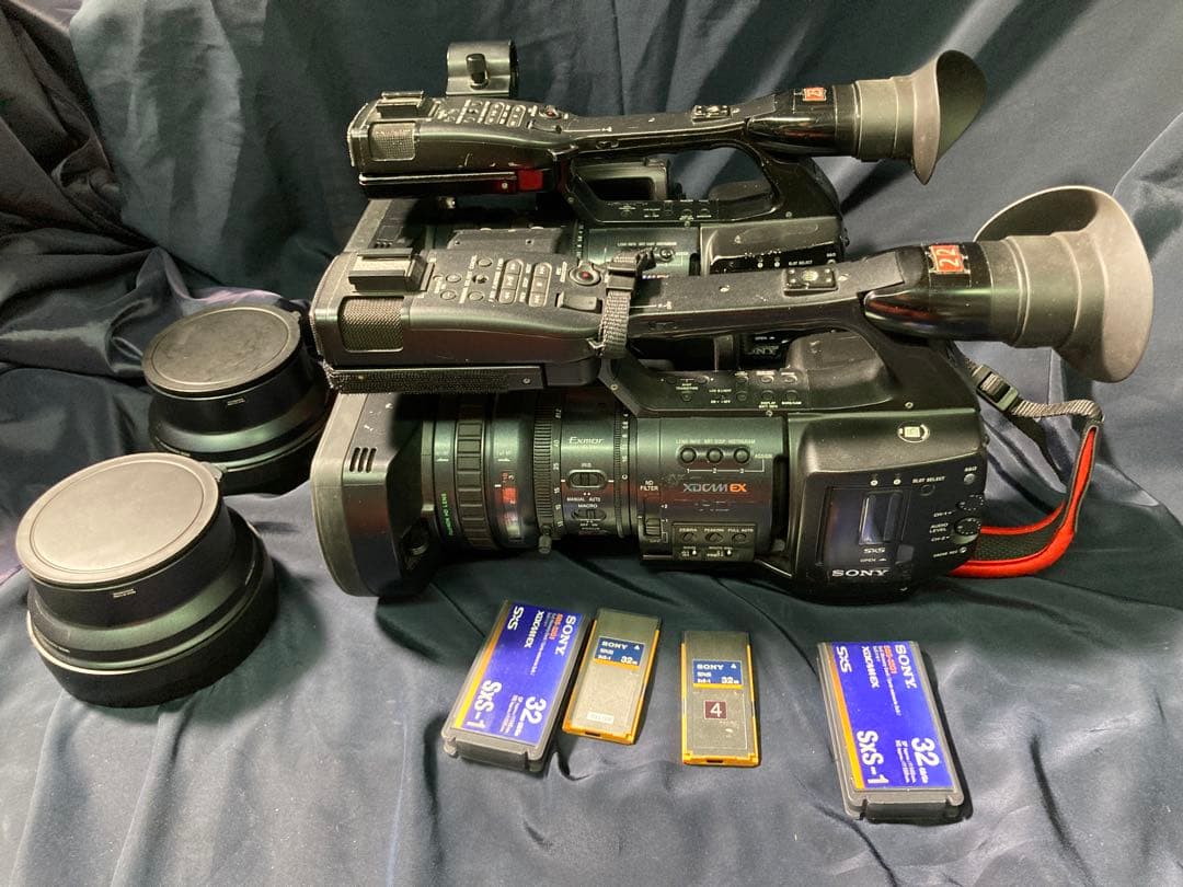 業務用ビデオカメラ本体　SONY EX1R 2台セット！