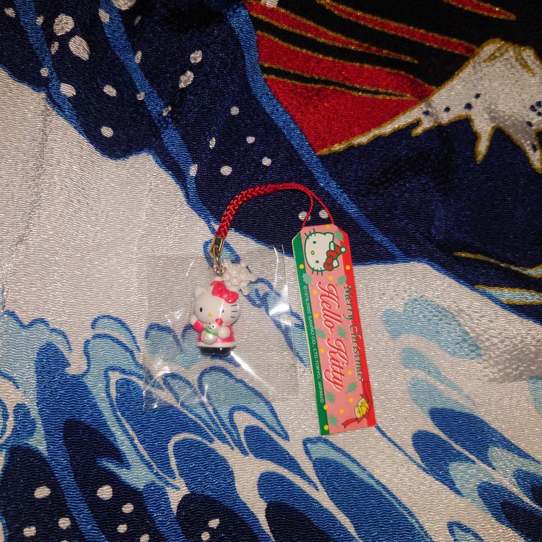 ハローキティ　根付　クリスマス　限定　2002年　雪だるま