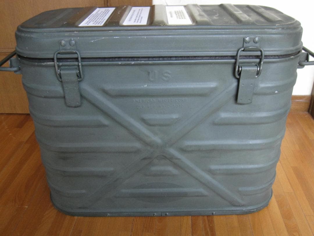 米軍放出 フードコンテナ 、カトラリー、ケース　中古品