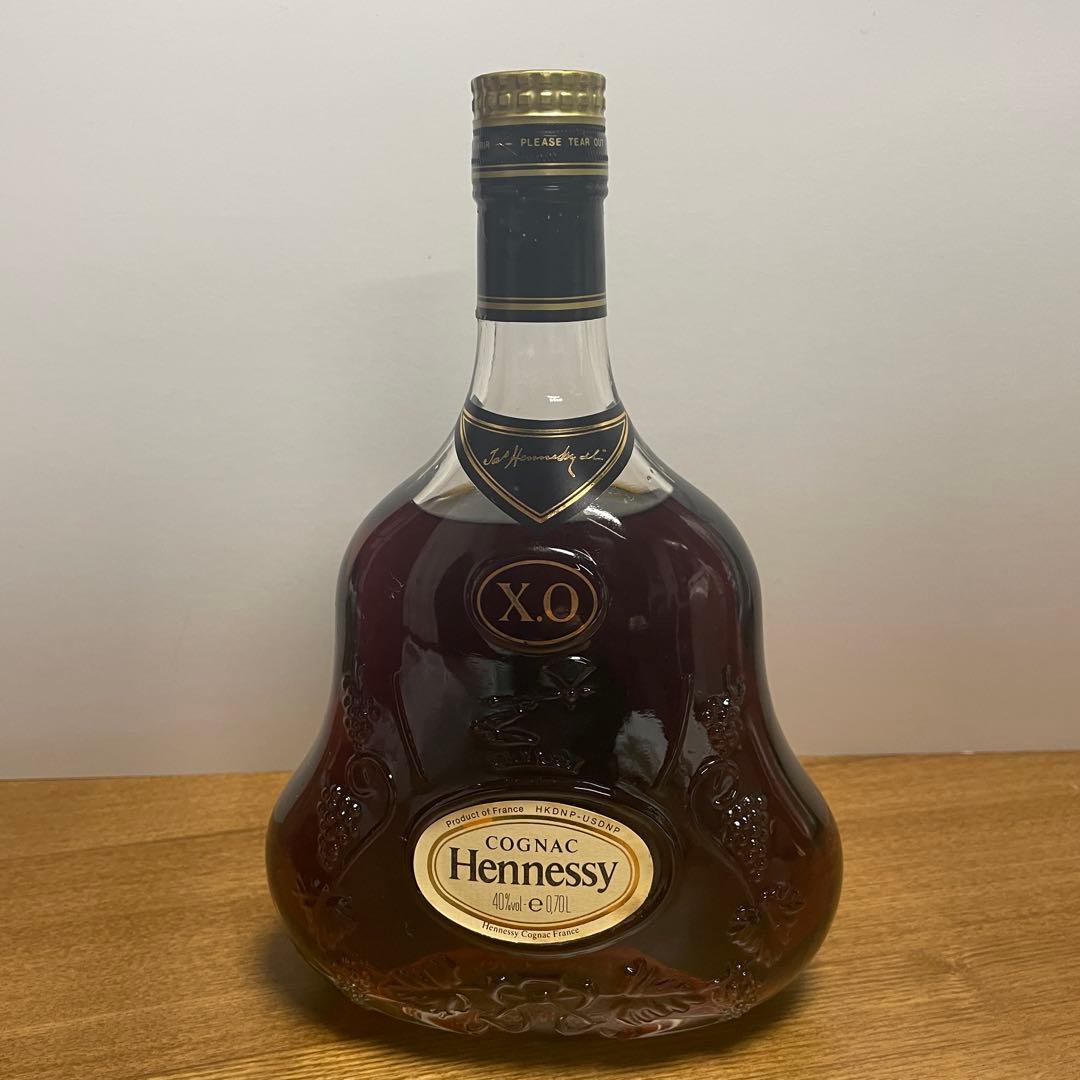 【未開封】Hennessy X.O コニャック 箱入り　700ml 酒