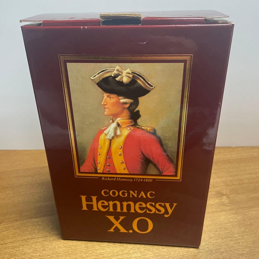 【未開封】Hennessy X.O コニャック 箱入り　700ml 酒