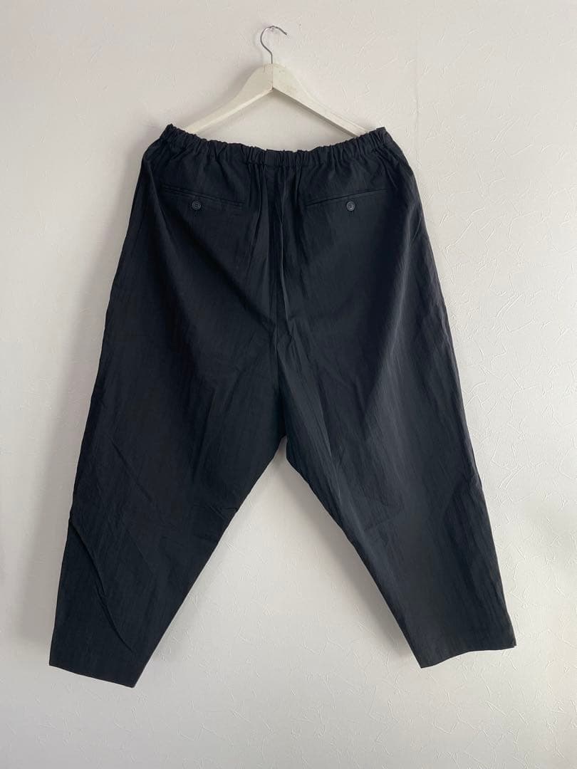 FUMITO GANRYU 黒　サルエルパンツ