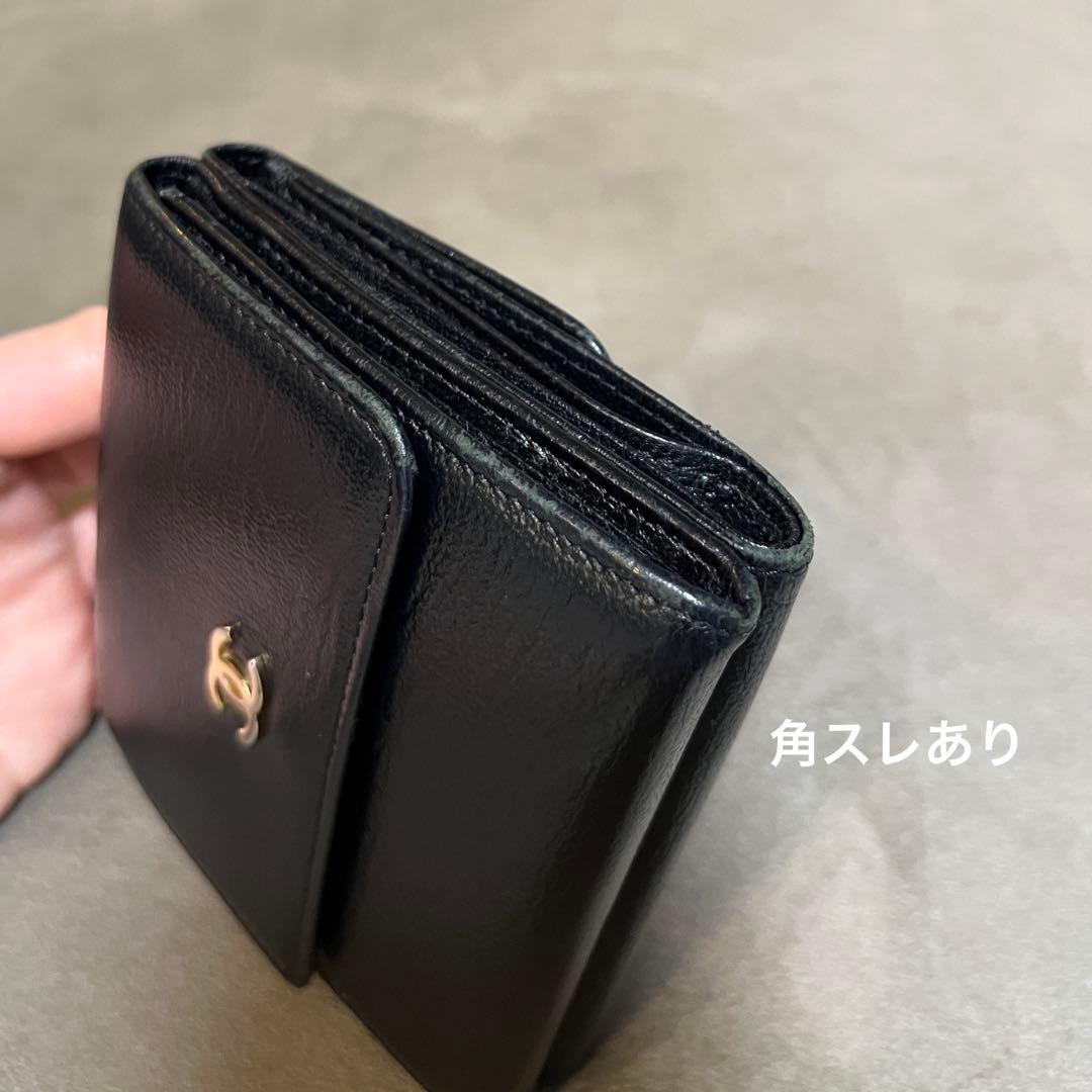 CHANEL★ダブルホック財布