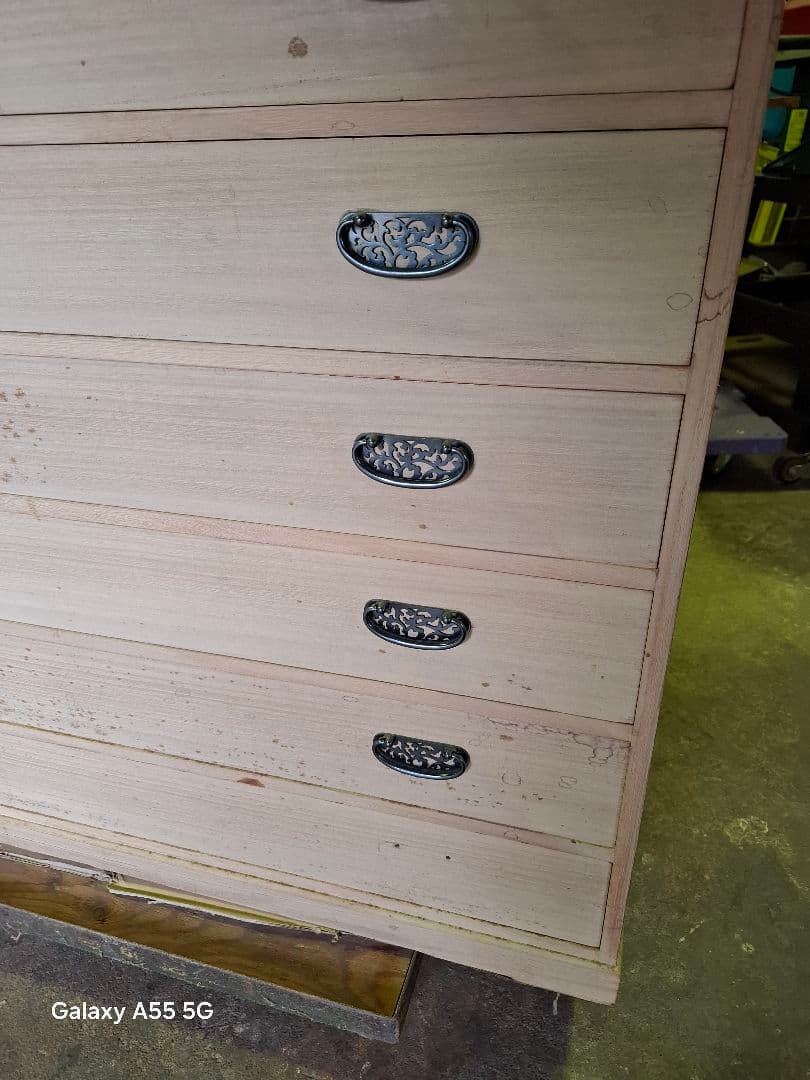 桐着物箪笥　レトロ家具　桐箪笥