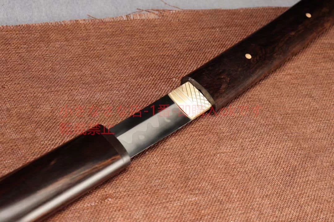 【武士一浪人居合】  古兵器 武具 刀装具 日本刀 模造刀 居合刀