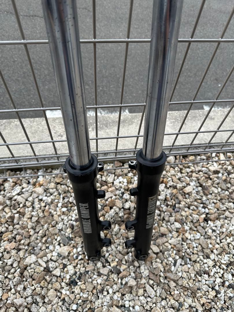 RZ250R フロントフォーク　左右　ブラック　レストア　フロント　フォーク