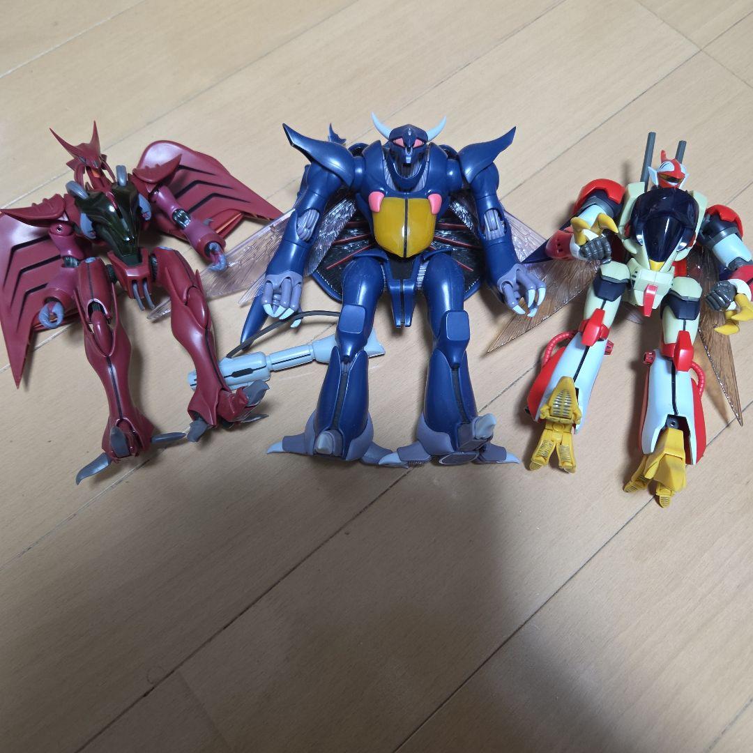 ロボット魂 ボチューン、ボゾン、ビルバイン3点