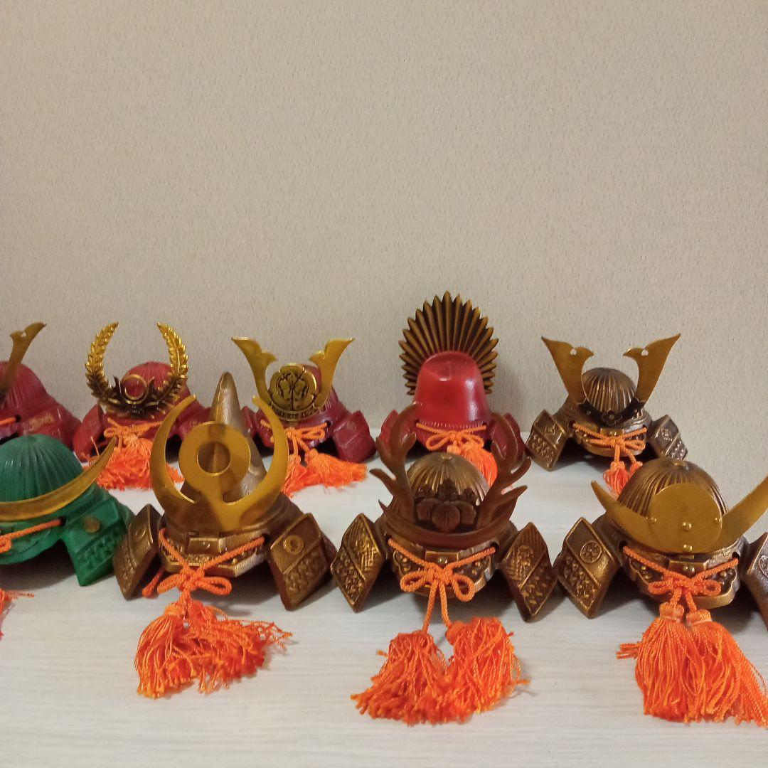 ミニ兜　戦国武将　12個セット　C-85