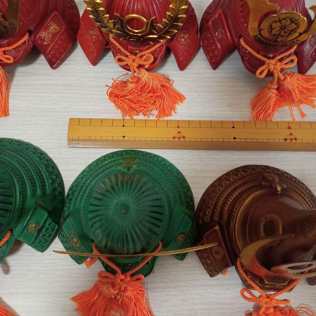 ミニ兜　戦国武将　12個セット　C-85