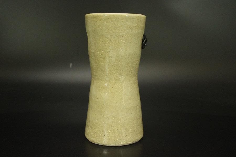 茶道具 掛花入 一翠作 未使用 美品(A788)