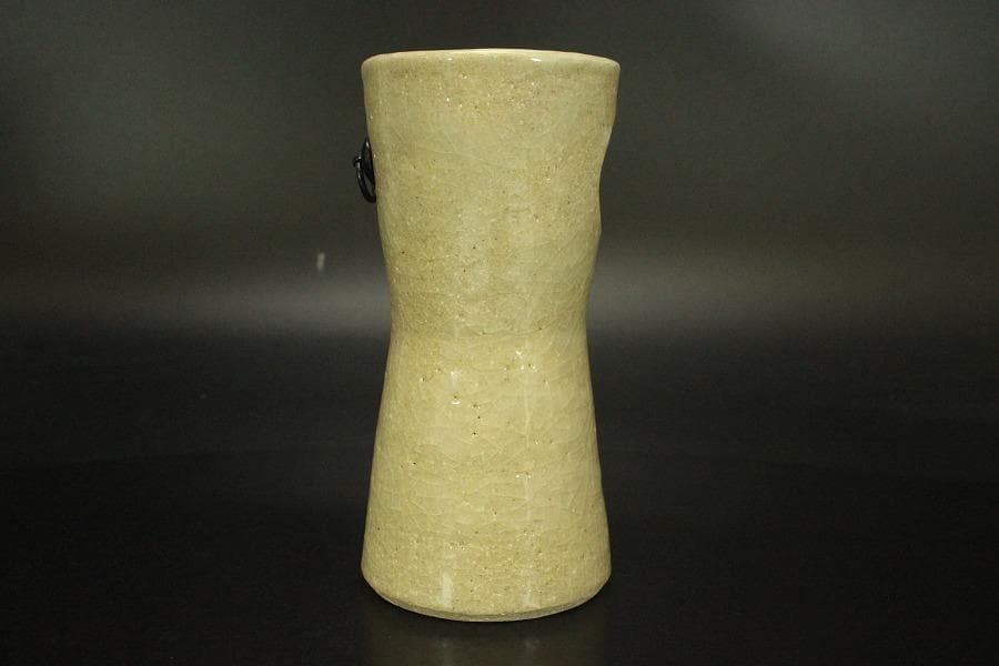 茶道具 掛花入 一翠作 未使用 美品(A788)