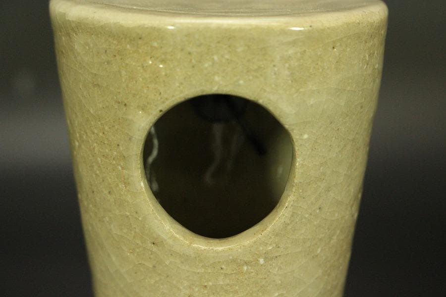 茶道具 掛花入 一翠作 未使用 美品(A788)