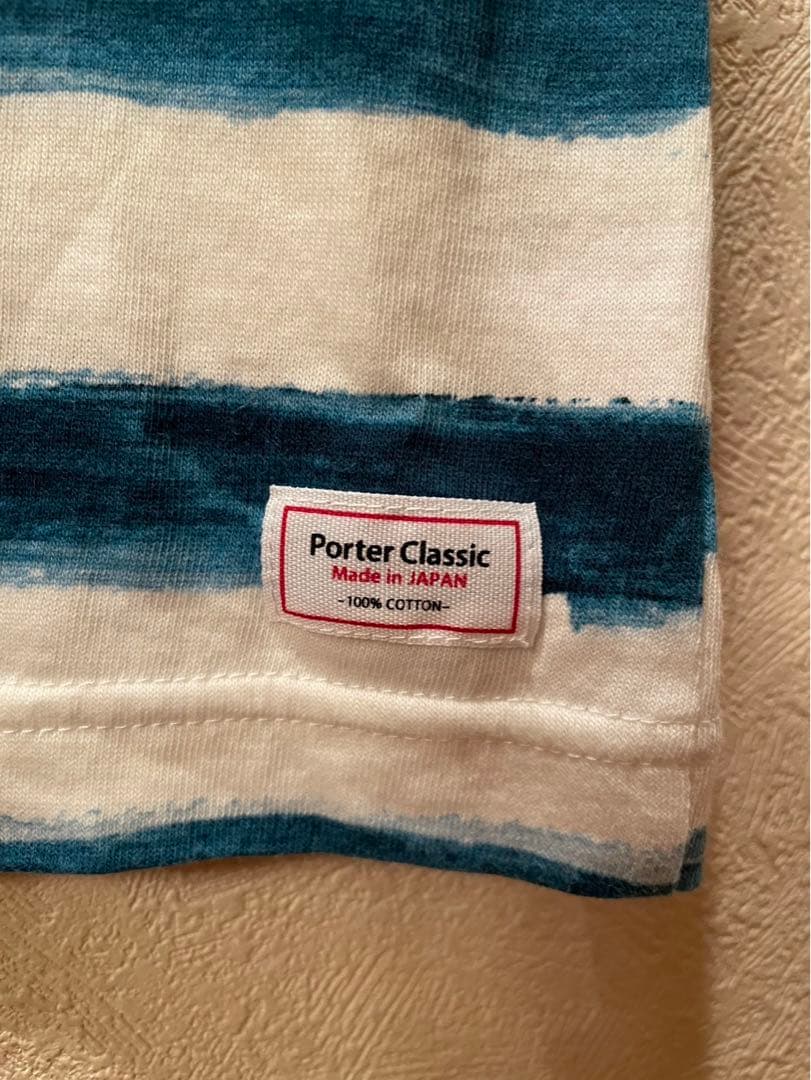 トップス Porter Classic ARTIST BORDER T-SHIRT