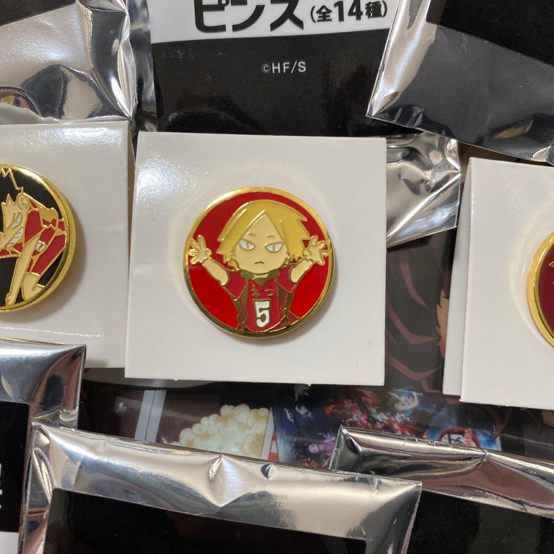 ハイキュー!! ピンバッジセット 7種　キーケース