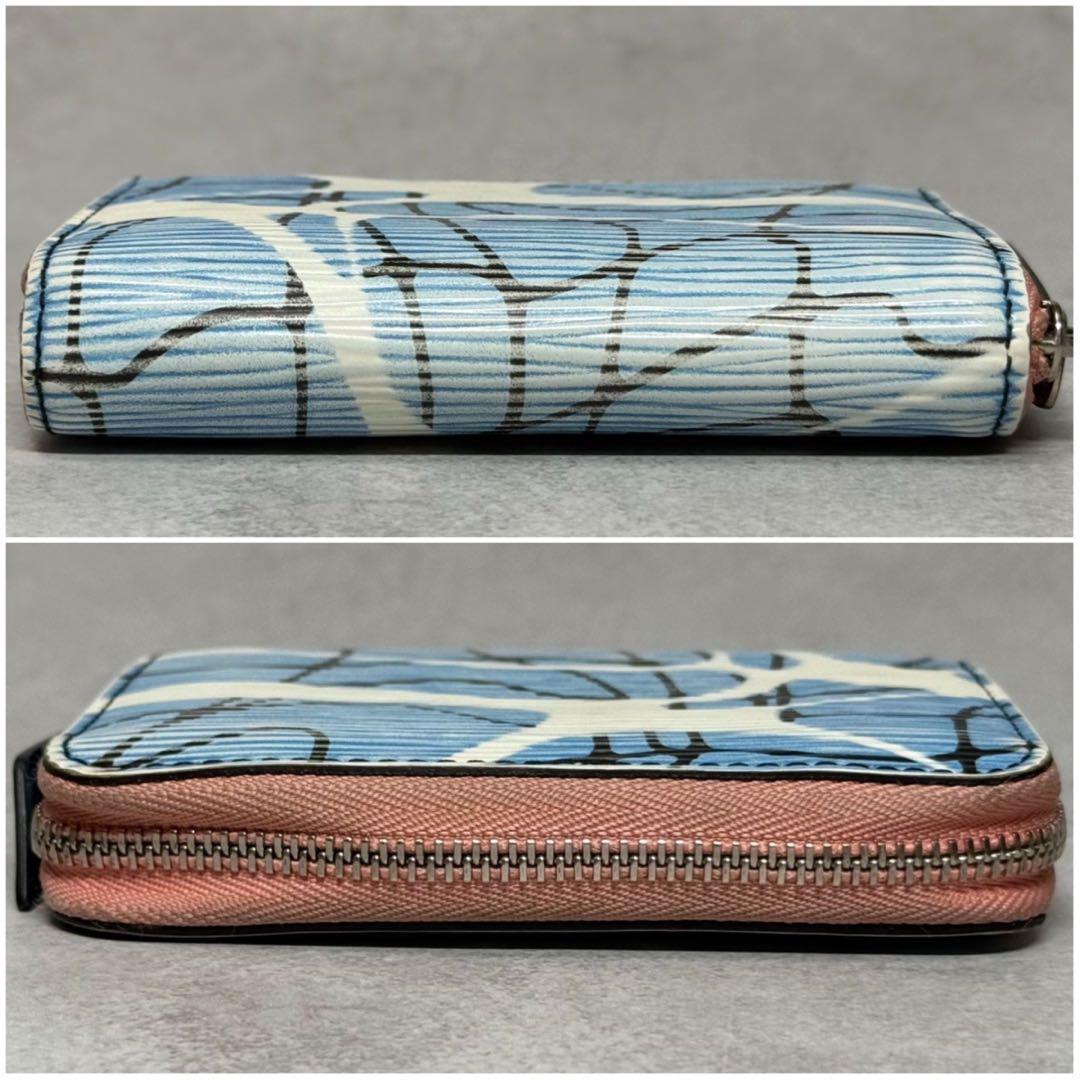 超美品 限定品 ルイヴィトン エピ アクアパターン ジッピーパース 財布