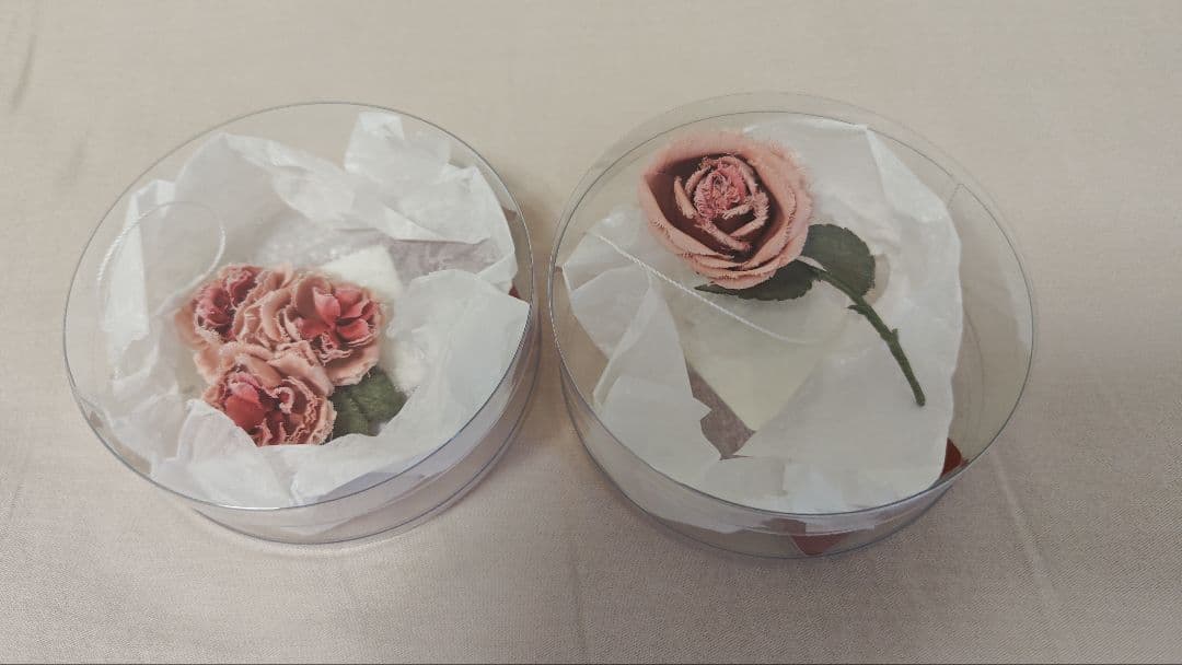 ピンクハウス　薔薇　コサージュ　2個セット 美品
