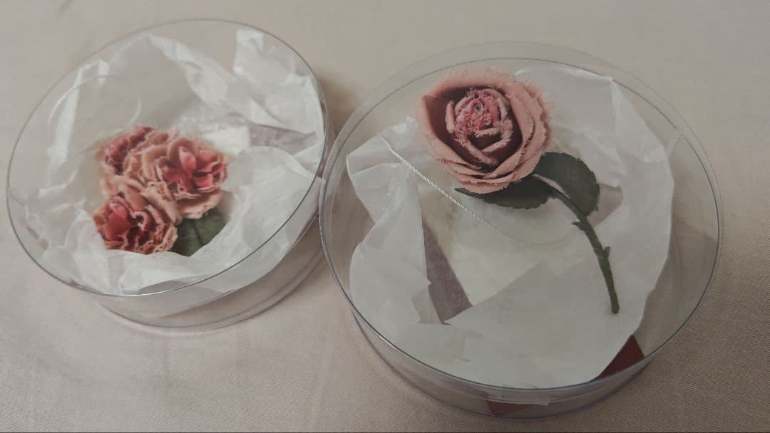 ピンクハウス　薔薇　コサージュ　2個セット 美品