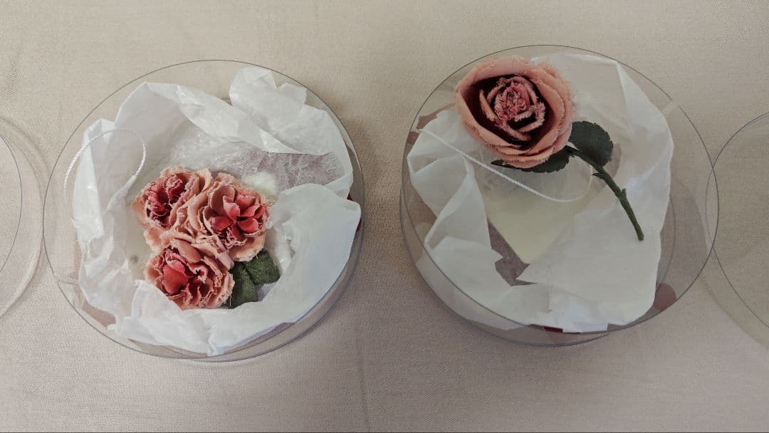 ピンクハウス　薔薇　コサージュ　2個セット 美品