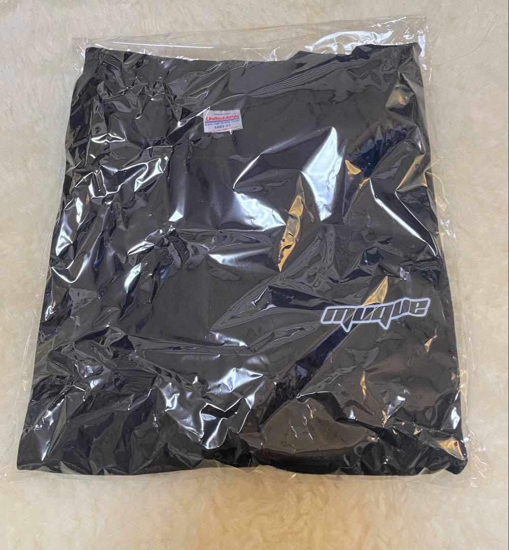 muque RIDE ON ツアーTシャツquega-kun 半袖 黒XL