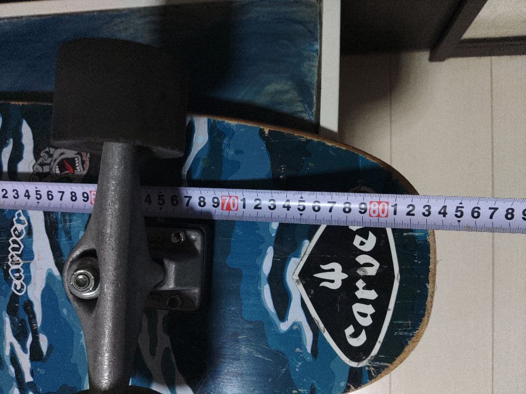 中古　Carver スケートボード　サーフィン　スケボー　波乗り