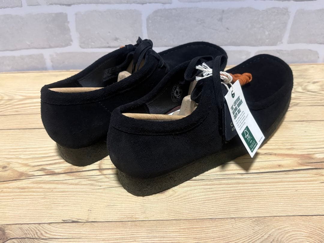 ワラビー クラークス ブラック 26.5cm UK8.5 メンズ 新品未使用