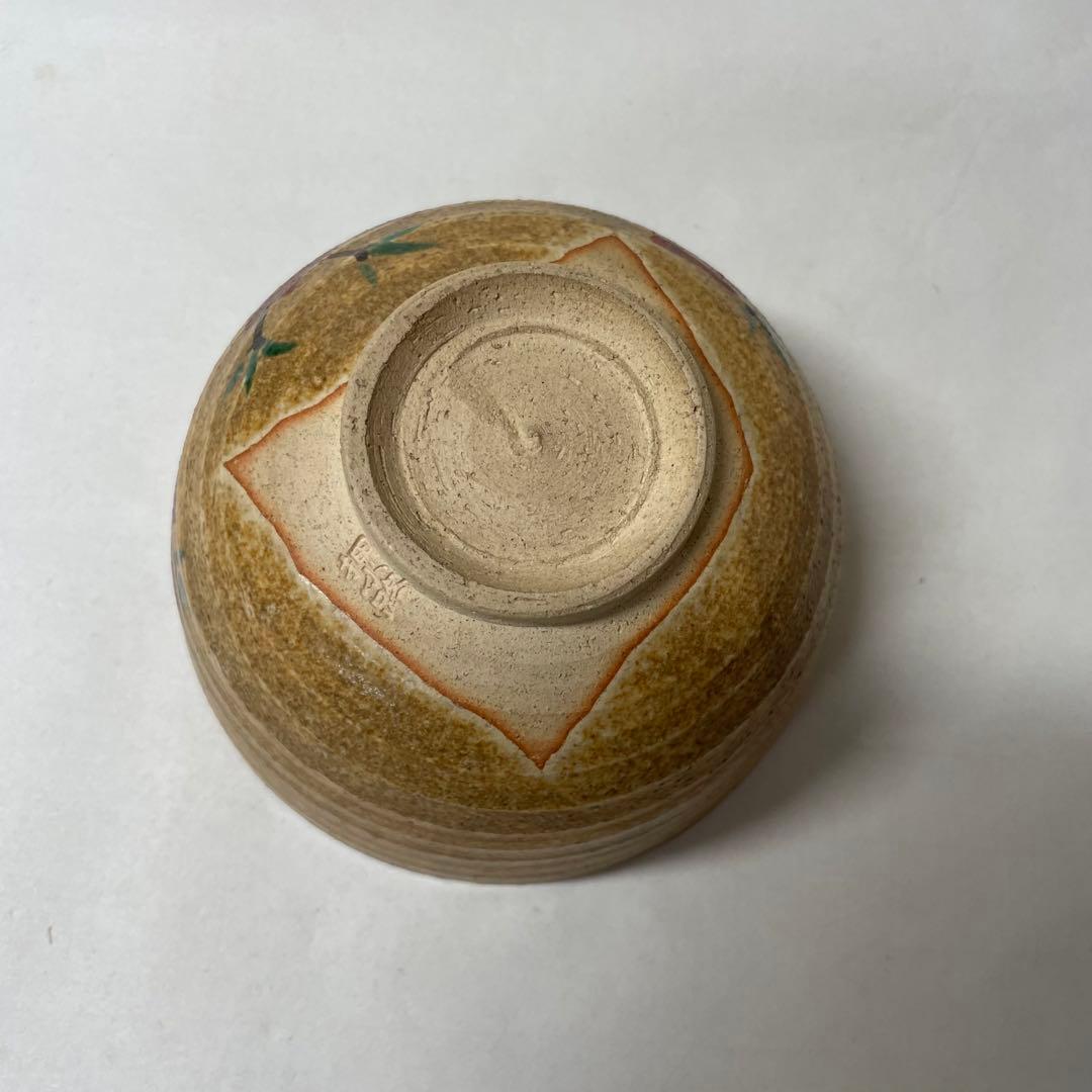 FB10⑤ 渋い押小路　絵茶碗