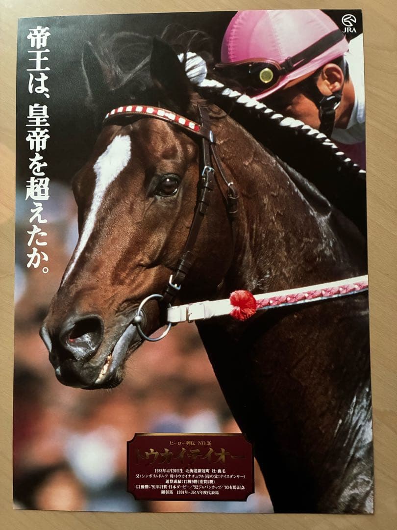 JRA ヒーロー列伝 ポスター 8枚セット NO.32〜39 ライスシャワー他