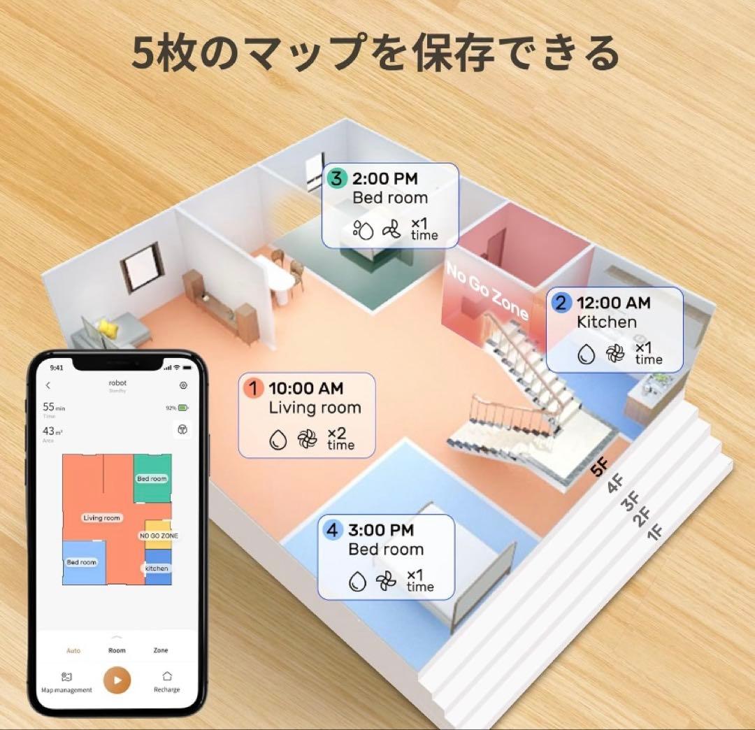 【新品未開封】SYSPERL-P220 ロボット掃除機