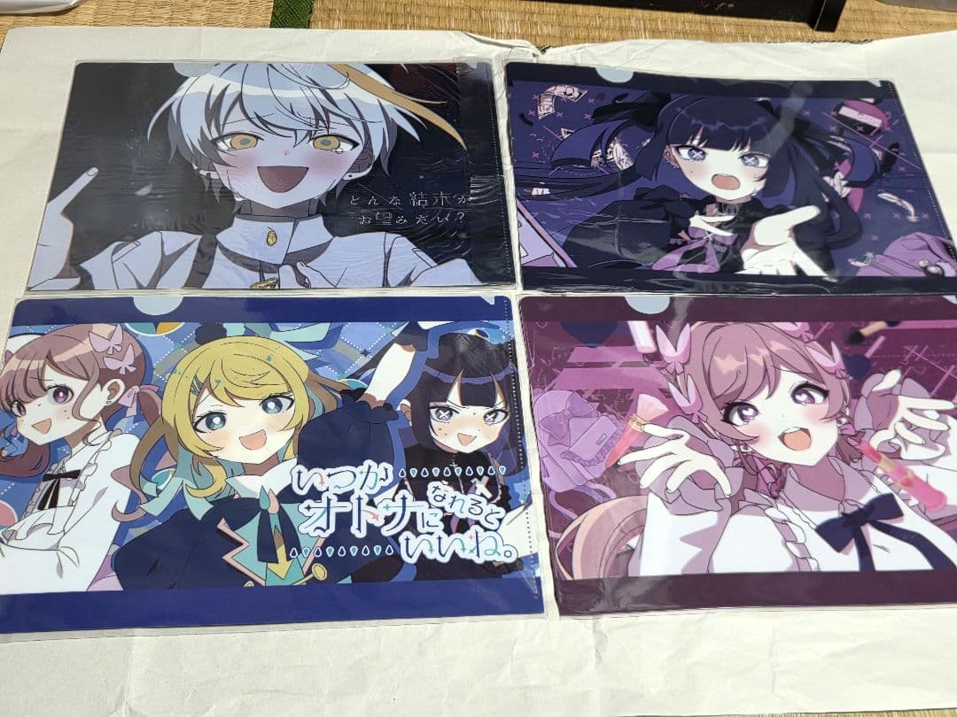 ツユ　クリアファイル　まとめ売り　あのバス　泥分　やぱ雨