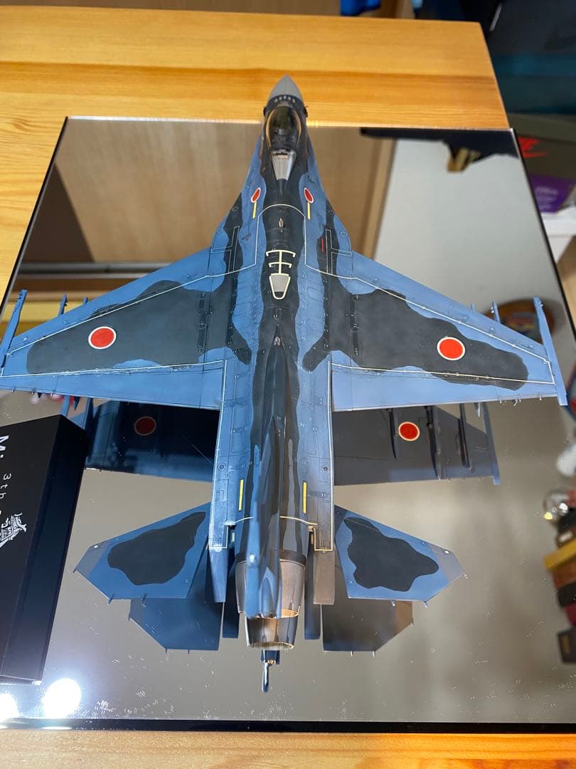 【クリアケース入り】戦闘機　プラモデル　完成品　ハセガワ　1/48 F2A