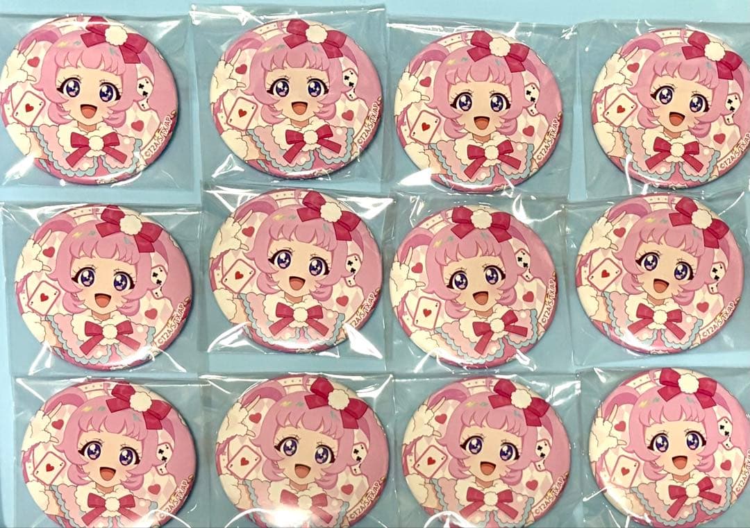 ひみつのアイプリ まるくじ 青空ひまり 缶バッジ 12個セット