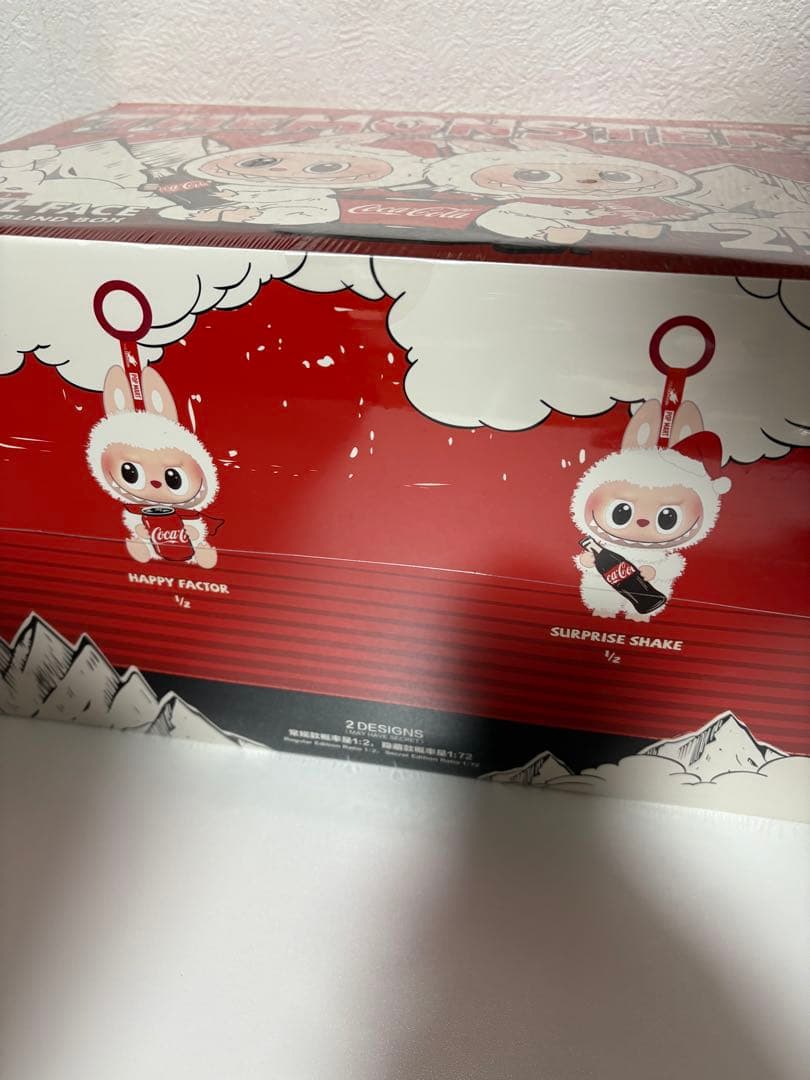 THE MONSTER ラブブ　コカ・コーラ labubu 未開封シュリンク付き