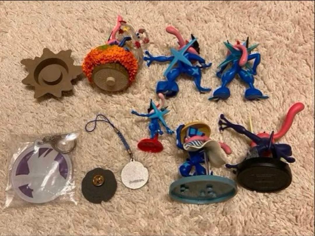 B*す様 ポケモン　ゲッコウガ　フィギュア　キーホルダー　ピンズ　まとめ