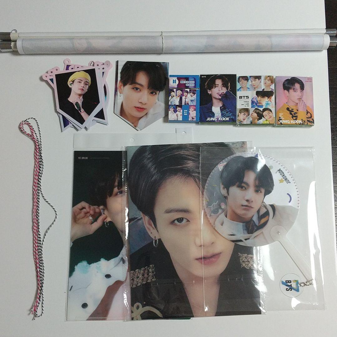 BTSクリアファイル、うちわ、メモ帳、ポスター、飾り、メッセージカード