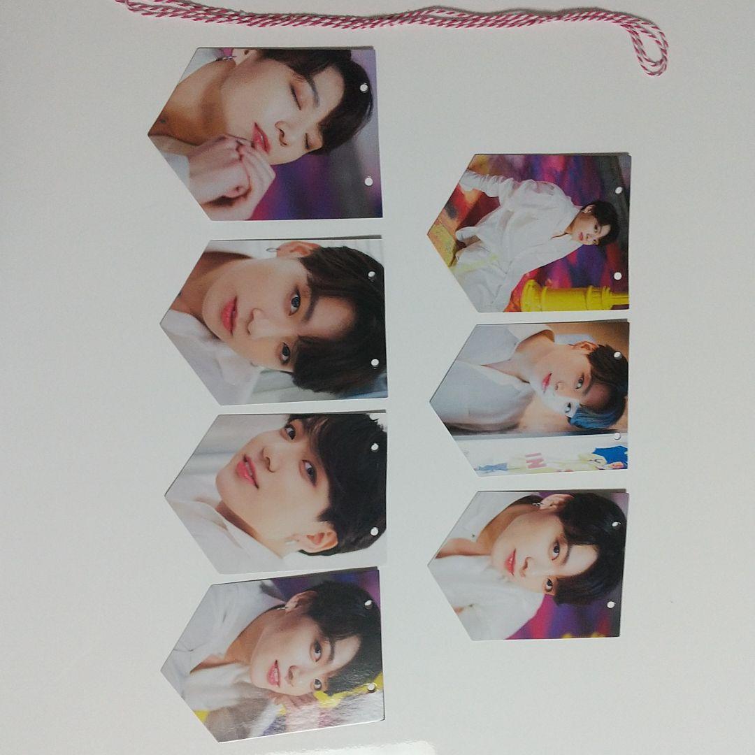 BTSクリアファイル、うちわ、メモ帳、ポスター、飾り、メッセージカード