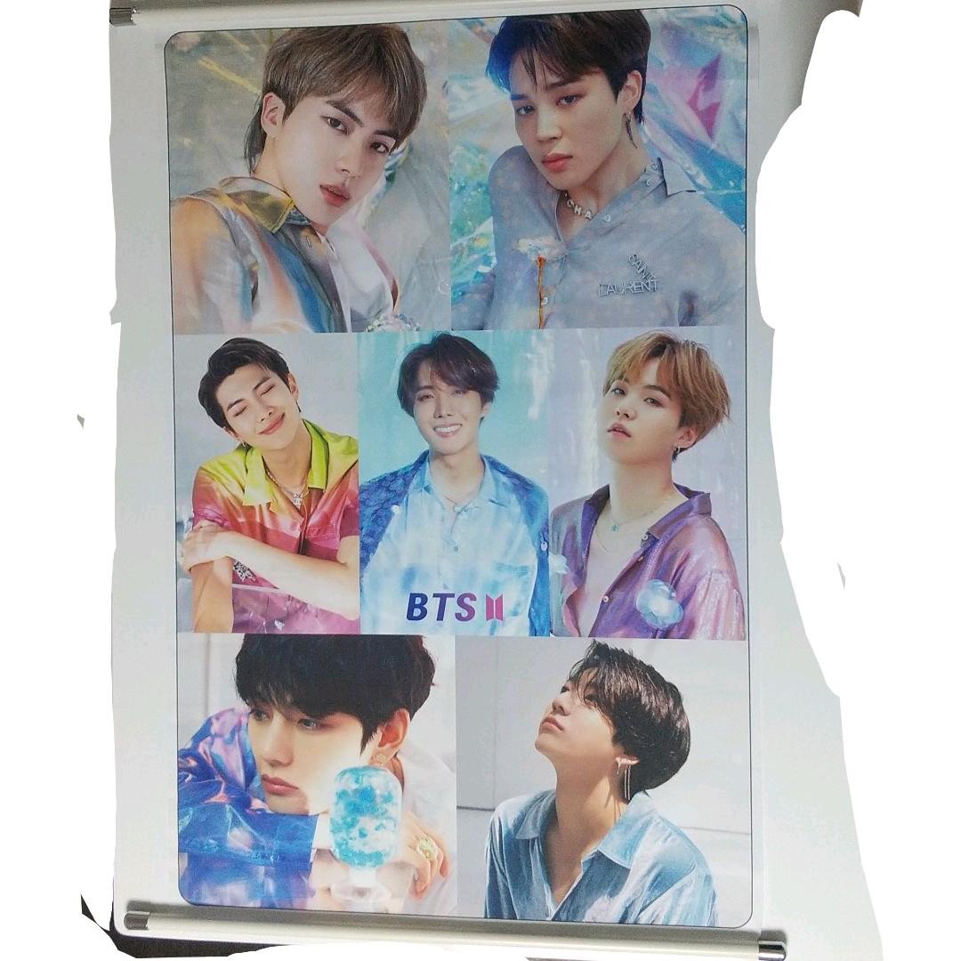 BTSクリアファイル、うちわ、メモ帳、ポスター、飾り、メッセージカード