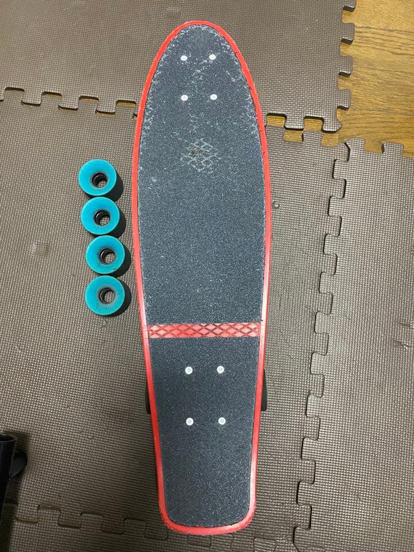 オマケ付き！Penny スケートボード 27インチ レッド