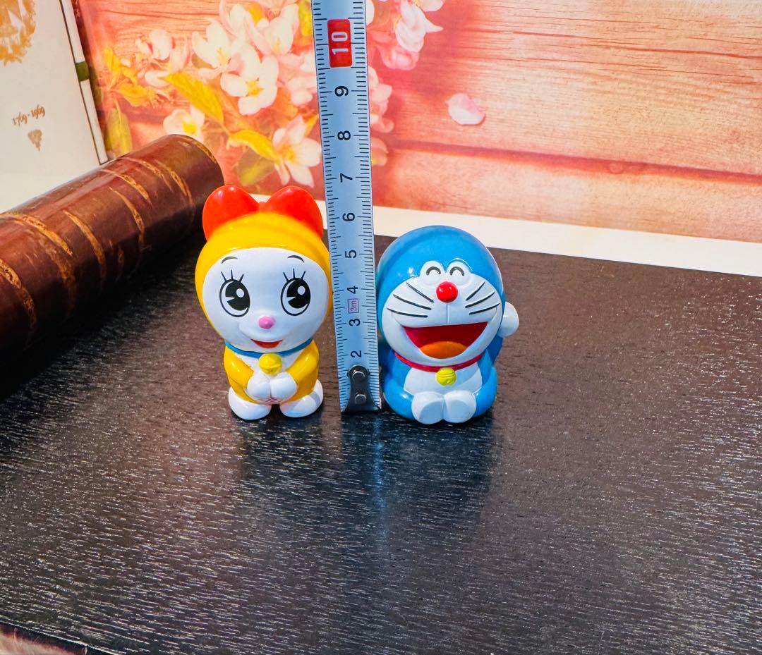 昭和レトロ 当時物 1987年ごろ小学一年生付録　ドラえもんプルバック2点セット