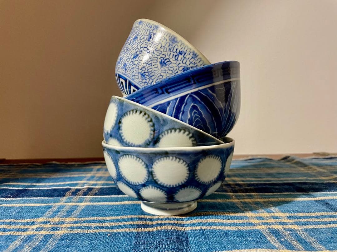 伊万里　茶碗　４客