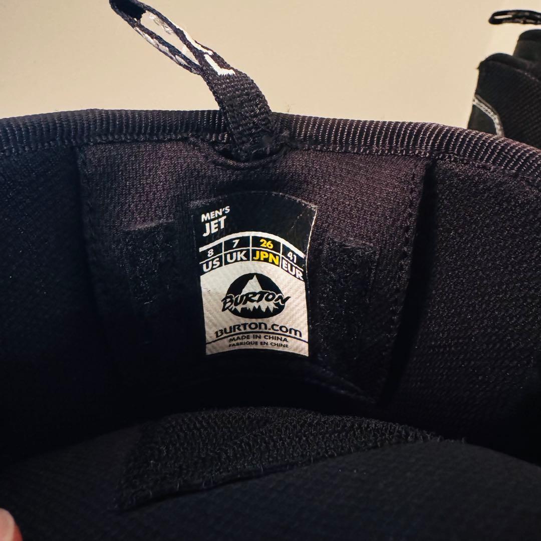 【使用回数少】BURTON JET BOA SPEED DIAL 26.0cm