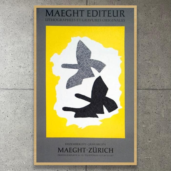 額装品/Zurich/ジョルジュ ブラック/ポスター/アート/インテリア