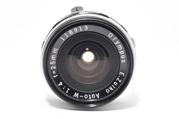 フィルムカメラ OLYMPUS E,Zuiko Auto-W 25mm F4 #406-1