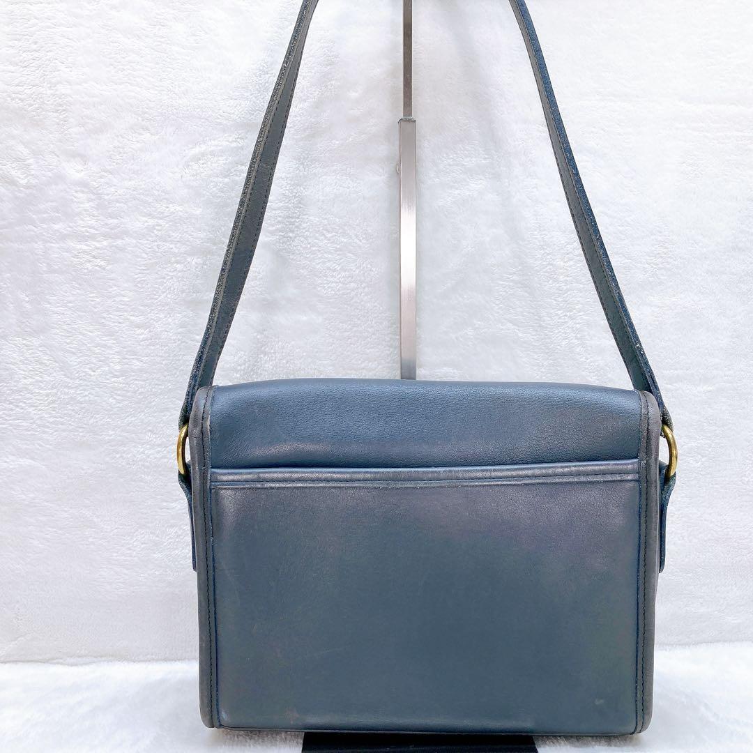 バッグ Vintage Coach Devon Turn Rock Gray rare