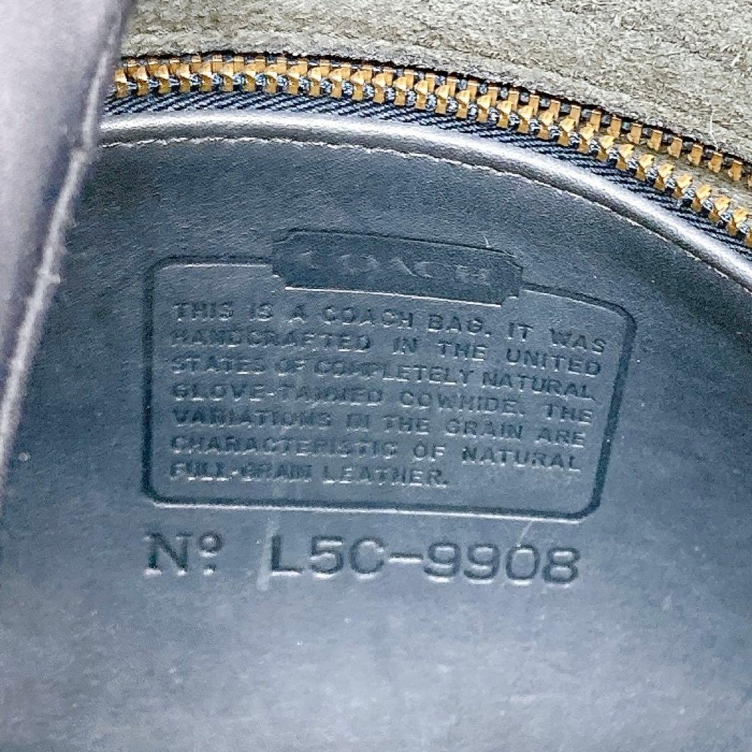 バッグ Vintage Coach Devon Turn Rock Gray rare