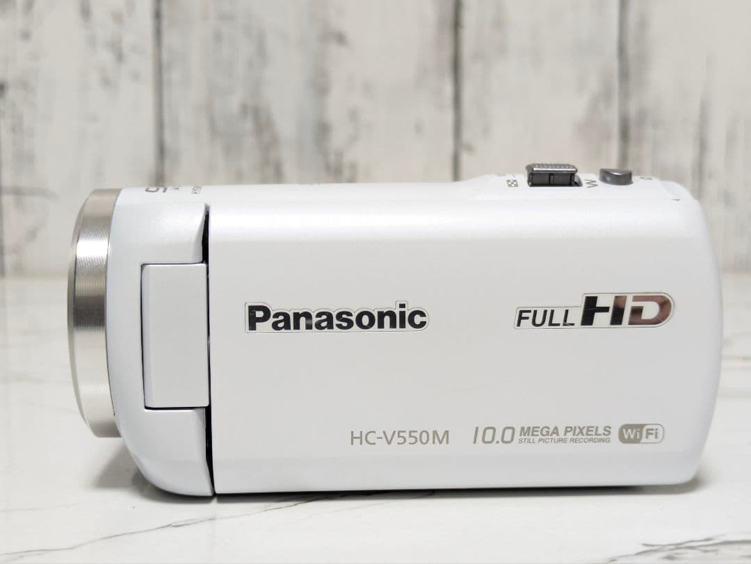 Panasonic　HC-V550M　Wi-Fi機能　ホワイト